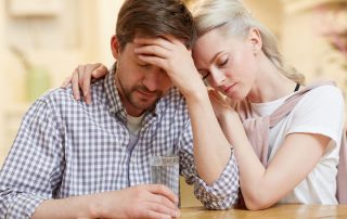 person showing how to support a loved one during detox