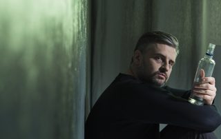 man who is avoiding relapse triggers