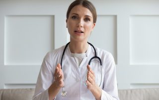 doctor talking about what science and addiction