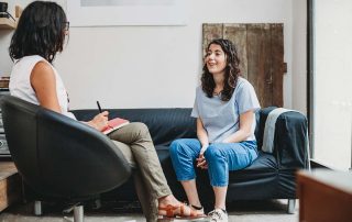 a woman seeks treatment during womens health week